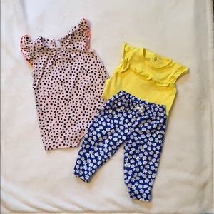 2 cute 3-6 month outfits for this SUMMER ⭐️